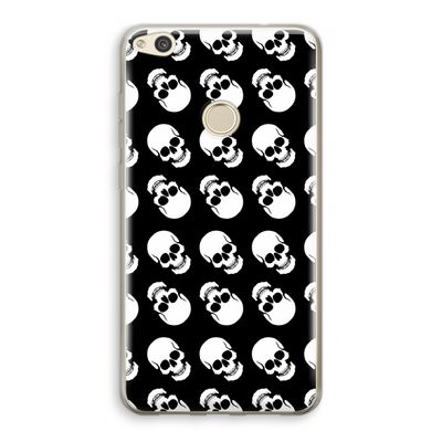 Musketon Skulls: Huawei Ascend P8 Lite (2017) Transparant Hoesje