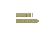 Guess horlogeband W0296L1-GO Leder Doublé 18mm