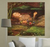 Muursticker Schilderij van Ophelia