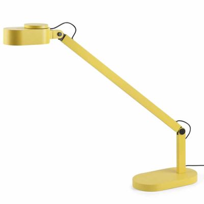 Tafellamp geel Inviting verstelbaar met voet dimbaar en lichtkleur van 2700K tot 4800K