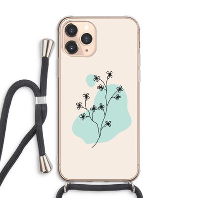Love your petals: iPhone 11 Pro Max Transparant Hoesje met koord