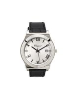 Ferragamo montre Gancini Gent 41 mm - Blanc