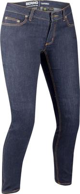 BERING Lady Trust Tapered, Motorjeans dames, Blauw
