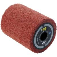 Borstel van synthetische vezels Ø80mm - L 100mm voor schuren / polijsten / satijn