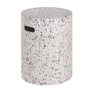 Kave Home - Jenell kruk wit terrazzo Ø 35 cm