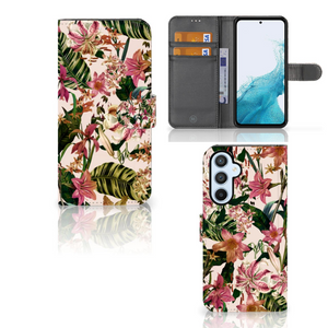 Samsung Galaxy A54 5G Hoesje Flowers