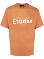 Etudes t-shirt Wonder Études à logo imprimé - Marron