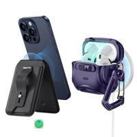 Cyber FlickLock Everyday-Carry Bundle for AirPods 4 - Dark Purple Cyber FlickLock Everyday-Carry Bundle for AirPods 4 - Dark Purple