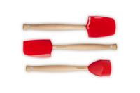 Le Creuset Spatelset - 3 stuks - Premium - Kersenrood - thumbnail