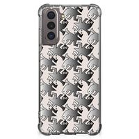 Samsung Galaxy S21 Case Anti-shock Salamander Grey - thumbnail