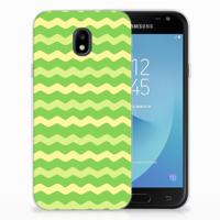 Samsung Galaxy J3 2017 | TPU bumper | Waves Green