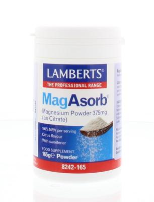 Lamberts MagAsorb (magnesium citraat) poeder 375mg