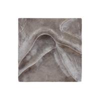 Gihan Nickle gegoten aluminium wandpaneel met golflijnen M
