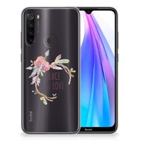 Xiaomi Redmi Note 8T Telefoonhoesje met Naam Boho Text - thumbnail