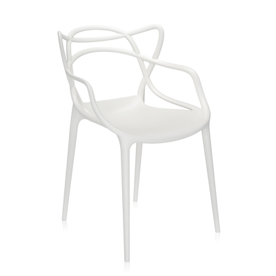 Kartell Masters eetkamerstoel Wit