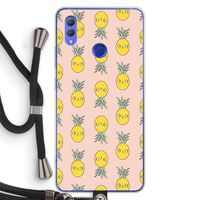 Ananas: Honor Note 10 Transparant Hoesje met koord