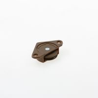 Schuifdeur looprol pvc bruin 1450