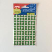 Apli mapje permanent 8mm rond groen 288x