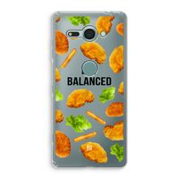 Eat Balanced: Sony Xperia XZ2 Compact Transparant Hoesje