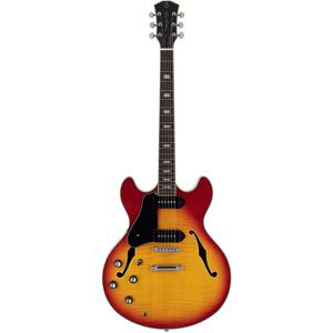 Sire Larry Carlton H7VL Cherry Sunburst linkshandige semi-akoestische gitaar