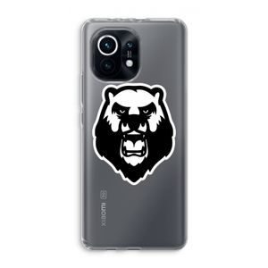 Angry Bear (white): Xiaomi Mi 11 Transparant Hoesje