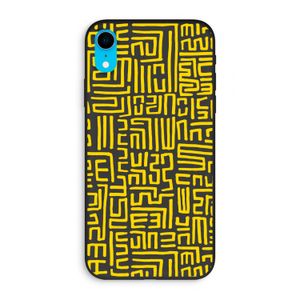 Majorelle Blue Print: iPhone XR Biologisch afbreekbaar hoesje