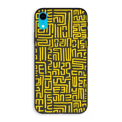 Majorelle Blue Print: iPhone XR Biologisch afbreekbaar hoesje