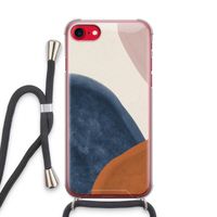 Geo #1: iPhone SE 2020 Transparant Hoesje met koord