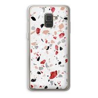Terrazzo N°12: Samsung Galaxy A8 (2018) Transparant Hoesje