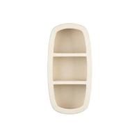 Dutchbone Veda Wandkast 2 Planken Gerecycled marmer Beige