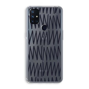 Marrakech Zigzag: OnePlus Nord N10 5G Transparant Hoesje