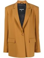 Patrizia Pepe blazer Essential à coupe oversize - Marron