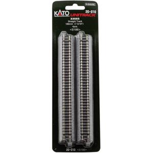 7078002 N Kato Unitrack Rechte rails 186 mm 4 stuk(s)