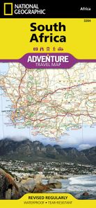 Wegenkaart - landkaart 3204 Adventure Map South Africa - Zuid Afrika | National Geographic