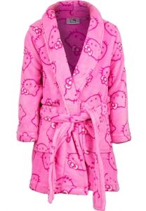 Kinderbadjas Hello Kitty lichtroze - 3 jaar