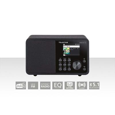 Telestar DIRA M 1 A EWF Compacte Multifunctionele Mono Radio Zwart - 30-012-02
