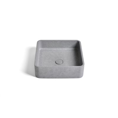 Ideavit Zoe Waskom 39x39x12cm Beton vierkant Grey 290305-B1