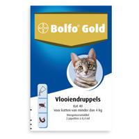 Bolfo Gold Kat Vlooiendruppels 40 (2 stuks)