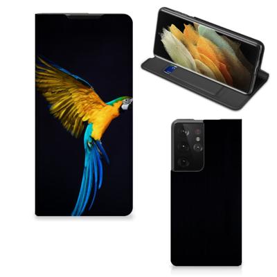 Samsung Galaxy S21 Ultra | Hoesje maken | Papegaai