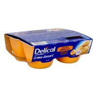 Delical Creme Dessert La Floridine Abrikoos 4x125g - thumbnail