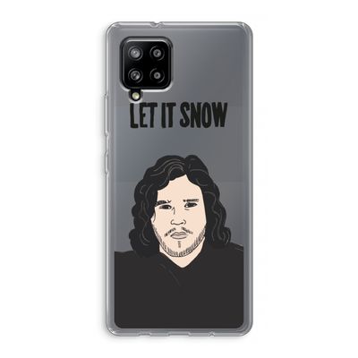 Let It Snow: Samsung Galaxy A42 5G Transparant Hoesje