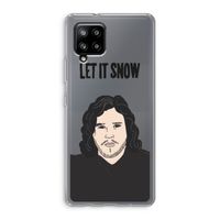 Let It Snow: Samsung Galaxy A42 5G Transparant Hoesje