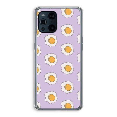 Bacon to my eggs #1: Oppo Find X3 Transparant Hoesje