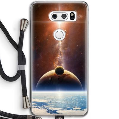 Omicron 2019: LG V30 Transparant Hoesje met koord