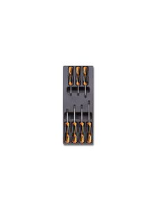 Beta Harde voorgevormde inzetbakken met assortiment gereedschap T207 - 024240207