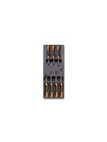 Beta Harde voorgevormde inzetbakken met assortiment gereedschap T207 - 024240207