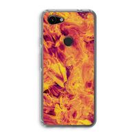 Eternal Fire: Google Pixel 3a Transparant Hoesje