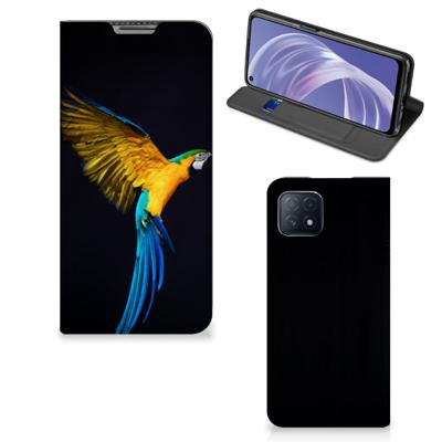 OPPO A73 5G | Hoesje maken | Papegaai