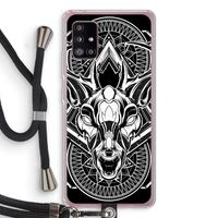 Oh Deer: Samsung Galaxy A51 5G Transparant Hoesje met koord