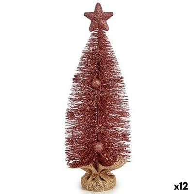 Kerstboom Krist+ FG20-19WS072 FG20-19WS072 Roze 13 x 41 x 13 cm (12 Stuks)